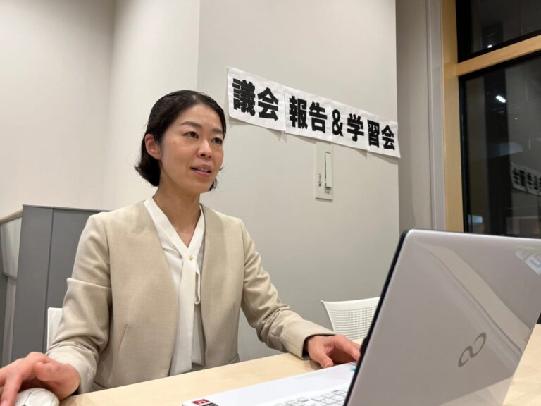 区議会報告＆学習会を開催して